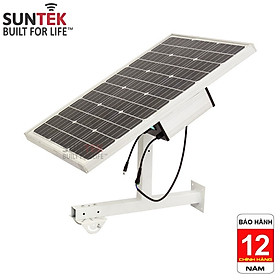 Mua Bộ Acquy Lưu Điện SUNTEK Backup Power 12V/24AH Sạc Bằng Năng Lượng Mặt Trời cho Camera - Hàng Chính Hãng