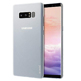 Ốp lưng nhám siêu mỏng 0.3mm cho Samsung Galaxy Note 8 có gờ bảo vệ camera