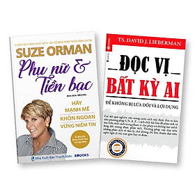 Bộ 2 Cuốn Phụ Nữ & Tiền Bạc + Đọc Vị Bất Kỳ Ai