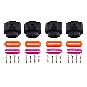 4x Ignition  Connector, Repair Kit Easy to Install Premium for A6 Replacement
