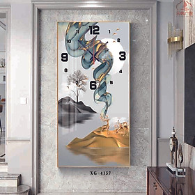 Mua Đồng Hồ Dán Tường 3D Những Chú Hươu Nghệ Thuật - Tranh Tráng Gương Gắn Đồng Hồ Động Vật