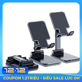 Giá Đỡ Điện Thoại , Máy Tính Bảng Có Thể Gấp Gọn, Chống Trượt, Tùy Chỉnh Độ Cao - DT056