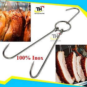 Mua Móc treo vịt  gà  thịt inox không gỉ móc treo thịt xông khói  móc vịt nướng  chân giò  ba chỉ dùng cho lò quay vịt