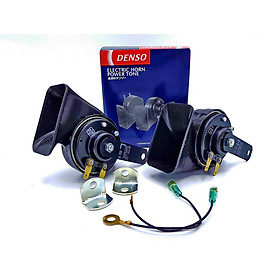 Còi Denso COMPACT FULLPOWER TONE chính hãng 12V Nhật Bản