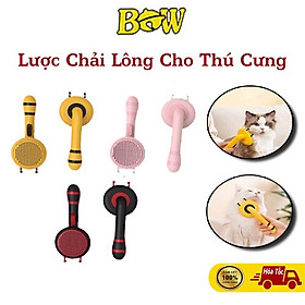 Lược chải lông cho thú cưng có nút bấm hình Mật Ong 2022