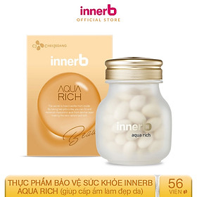 Thực Phẩm Bảo Vệ Sức Khỏe Innerb Aqua Rich Radiant Soft Skin Hỗ Trợ Giữ Ẩm Làm Đẹp Da 28g - Sản Phẩm Chính Hãng
