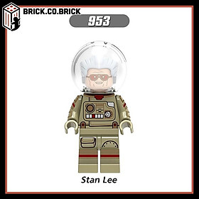 Nhân vật Lắp Ráp Siêu Anh Hùng minifig Super Hero Yellow Jacket Stan Lee Pepper Observer X0218 - X-953