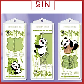 Bộ 4 thước hình học / bộ thước toán học nhựa cho học sinh- sinh viên