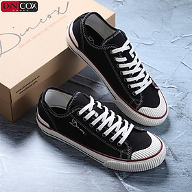 Giày Sneaker Vải Unisex DINCOX D21 Phong Cách Ấn Tượng Black