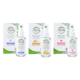 Bộ 3 lọ Xịt Phụ Khoa Hương Vị Chọn Bất kì Hương (50ml x 3)