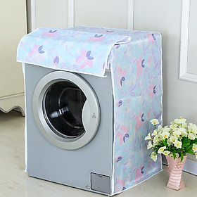 Áo Trùm Máy Giặt Cửa Ngang, Cửa Trước Size 12kg-15kg, Vải Dù Siêu Dày, Lựa Chọn Họa Tiết - HỌA TIẾT
