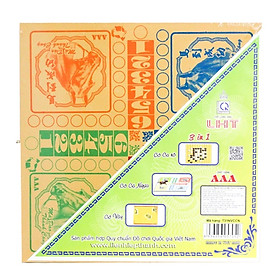 Bàn Cờ 3in1 Nhỏ Vây - Caro - Cá Ngựa XNK