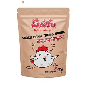 Snack bánh tráng tẩm vị chà bông gà 25 bì