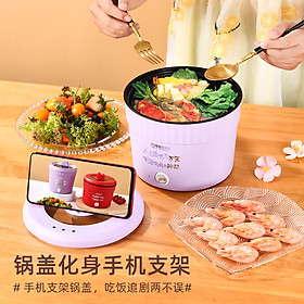 Mua Nồi Lẩu Mini Hot Trend Nắp Quả Táo  Tai Thỏ - Dru Hàng Chính Hãng