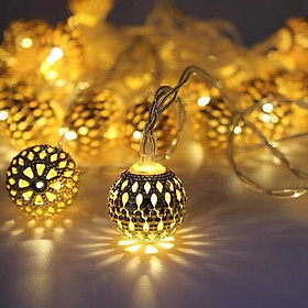 Đèn LED dây quả cầu 3m 20, Trong nhà, Gia đình, Phòng ngủ, Tiệc, Đám cưới, Cây thông Noel