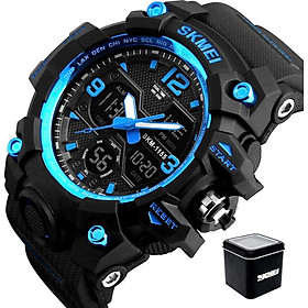 Đồng Hồ Thể Thao Nam SKMEI GHS436 Xanh DươngTặng Kèm Hộp Đựng Thiếc Cao Cấp - Hàng Chính Hãng - Xanh Dương