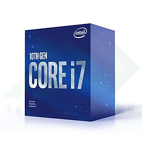 Mua CPU Intel Core i7-10700F (2.9GHz turbo up to 4.8GHz  8 nhân 16 luồng  16MB Cache  65W) - Socket Intel LGA 1200 - Hàng Chính Hãng