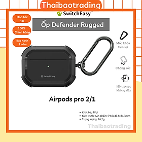 Ốp Switch easy defender rugged cho airpods pro 2/1 - Hàng chính hãng
