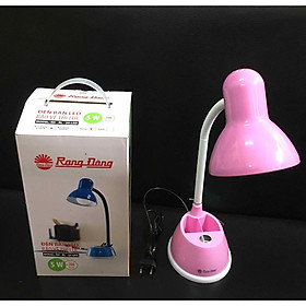 Đèn Bàn Rạng Đông Chống Cận LED 5W - Model: RL.25 - Vỏ hồng - a/s trắng