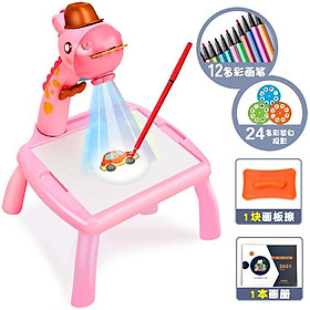 Mua Bàn Vẽ 3D Có Đèn Chiếu Sáng Thông Minh Có Nhạc Cho Bé - Máy Chiếu Đa Năng