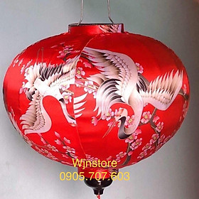 Đèn lồng vải phi 3D hội an vietnames lanterns