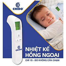 Nhiệt Kế Điện Tử Cao Cấp CHIDO, Máy Đo Nhiệt Độ Cho Trẻ Chính Hãng