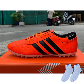 Giày Đá Bóng Nam AirSport MS33 Cam Có Vớ Ngẫu Nhiên