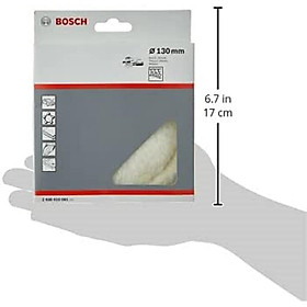 ĐĨA ĐÁNH BÓNG LÔNG CỪU Ø130MM BOSCH 2608610001 - HÀNG CHÍNH HÃNG