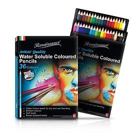 Bộ bút chì màu nước Renaissance - Thái Lan 36 màu