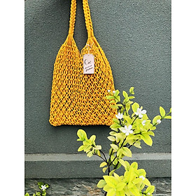 Túi lưới đi biển handmade