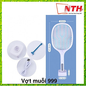 Mua VỢT MUỖI KIÊM ĐÈN BẮT MUỖI CÓ ĐẾ CYX - D1 -NTH