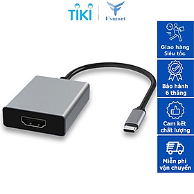 Hub Chuyển Đổi USB TypeC To HDMI SeaSy, Chuyển Đổi TypeC to HDMI 4k, Kết Nối Với Hầu Hết Các Thiết Bị, Dùng Cho Macbook/Ipad/Surface/Laptop/Điện Thoại – Hàng Chính Hãng