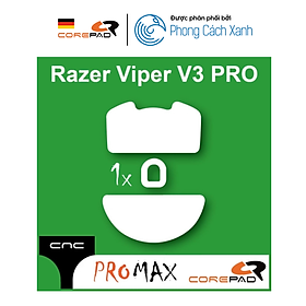 Mua Feet chuột PTFE Corepad CNC milled Skatez PRO MAX Razer Viper V3 PRO / Razer Viper V3 (1 bộ) - Hàng Chính Hãng