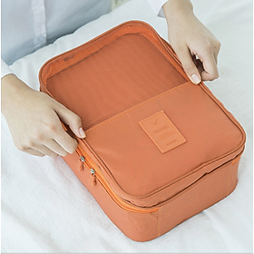 Hình ảnh Túi Đựng Giày Cao Cấp, Túi Du Lịch Hàn Quốc, chống thấm ngăn mùi, xếp gọn đa năng trong vali túi Bag in Bag