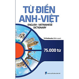 Hình ảnh Từ Điển Tiếng Anh 75.000 Từ (Trí Việt)
