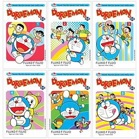 Combo Manga - Doraemon Plus: Tập 1 - 6 - Kim Huggens