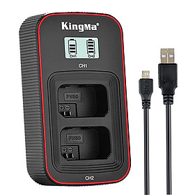 Pin sạc Kingma Ver 3 cho Sony NP-FW50 (Sạc Type C siêu nhanh), Hàng chính hãng