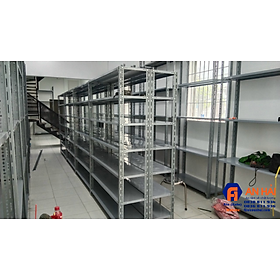 Mua KỆ SẮT V LỖ đa năng - kệ kho hàng  C1m5 x D1m x R50cm  3 tầng  Loại dày  chịu tải tốt