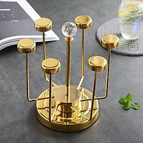 Mua GIÁ ÚP CỐC INOX MẠ VÀNG XOAY 360 ĐỘ