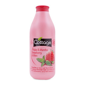 Sữa tắm COTTAGE Strawberry & Mint (hương Dâu và Bạc Hà) 750ml