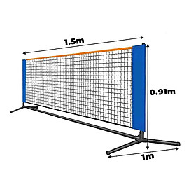Bộ Khung Lưới Pickleball Mini Từ 1.5m Đến 6m Tháo Lắp Tiện Lợi, Sử Dụng Gia Đình Chính Hãng Đại Nam Sport