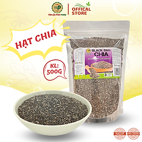 Hạt Chia Úc TLP.100% Organic Ăn Kiêng Giảm Cân Hạt Chuẩn Sạch Đều Đẹp (Gói 500g)