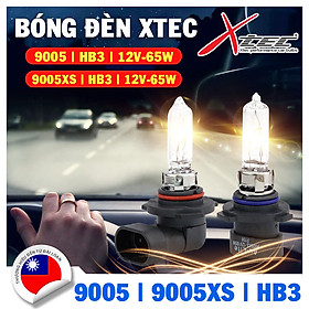 Bóng Đèn Ô Tô Xtec HB3 9005 12V 65W (Chân Cong) - Nhập Khẩu Chính Hãng