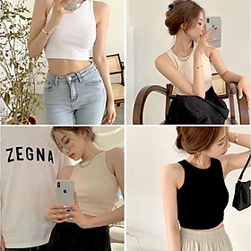 Áo crop-top tay ngắn