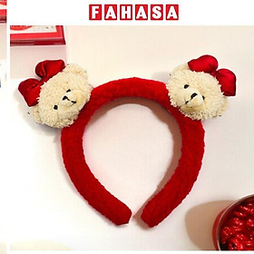 Băng Đô Giáng Sinh Teddy Đeo Nơ - ZooZoo 5025