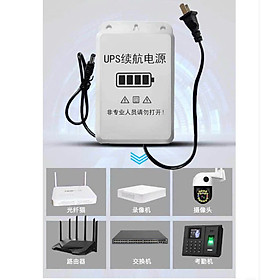 Mua Nguồn Pin Dự Phòng Modem Wifi Camera 12V - 2A Loại Tốt: Giải Pháp Wifi Không Ngừng Khi Mất Điện
