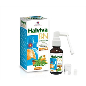 Xịt họng Xuyên Tâm Liên HALVINA - NGĂN NGỪA VIRUS - Chai 30ml