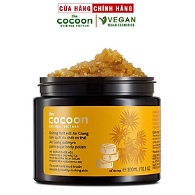 Đường thốt nốt An Giang làm sạch da chết cơ thể Cocoon 200ml giúp da mượt mà khỏe khoắn thuần chay