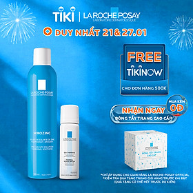 Xịt khoáng dành cho da dầu mụn La Roche Posay Serozinc 300ml Tặng Thermal Spring Water 50ml