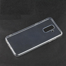 Ốp lưng dành cho Samsung Galaxy A6+ Plus Silicone dẻo trong suốt loại A+ siêu mỏng 0,5 mm